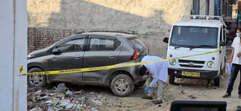 Five-year-old boy found dead in car near home