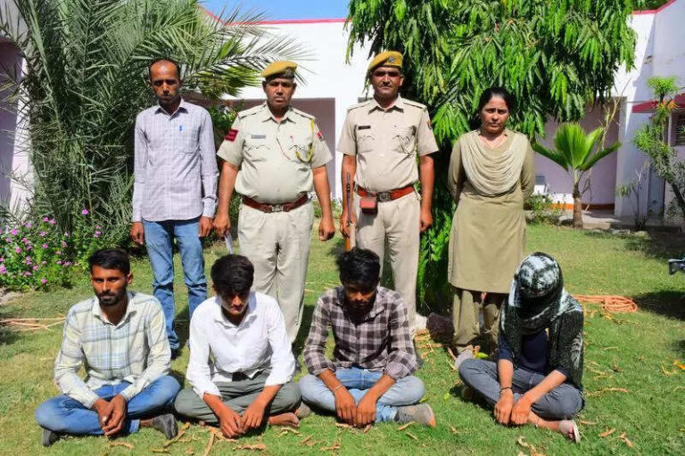 Four held in Barmer honeytrap case, mastermind still at large