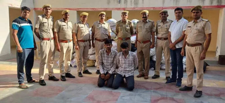 Barmer cops bust drugs ring, seize 661 kg poppy husk