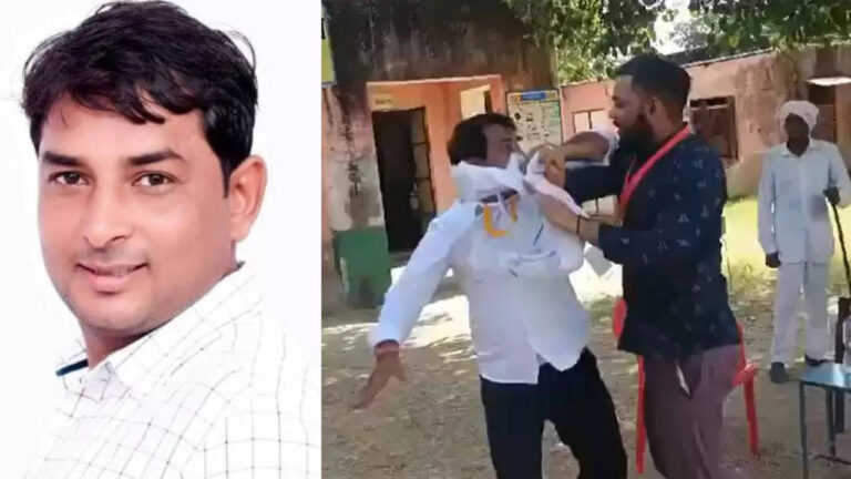 Watch: Rajasthan bypoll candidate slaps SDM amid voting dispute in Deoli-Uniara constituency
