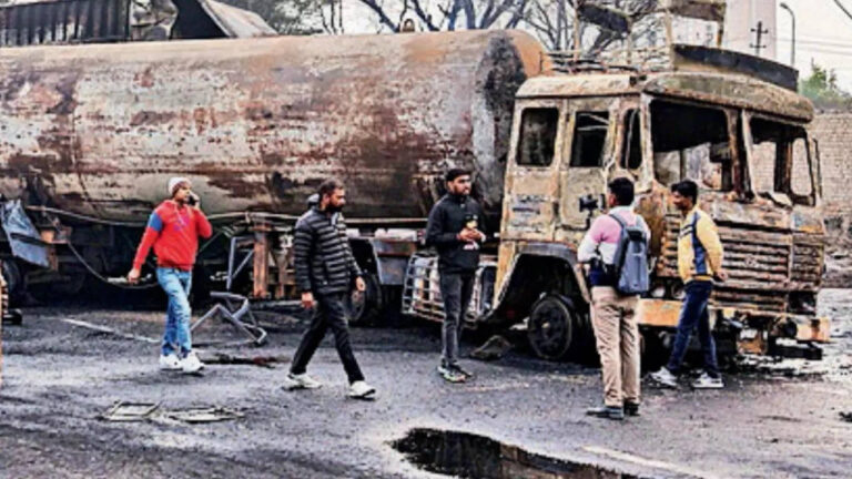 Decoding Jaipur highway crash: SIT launches manhunt for LPG tanker driver who escaped inferno