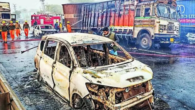 Jaipur highway crash toll climbs to 17 as 2 more succumb to burns