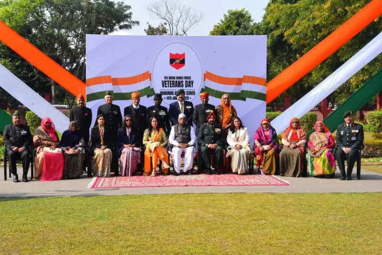 Veterans, veer naris felicitated at Sapta Shakti Command