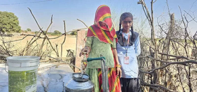 Barmer’s border village celebrates for getting tap water for first time