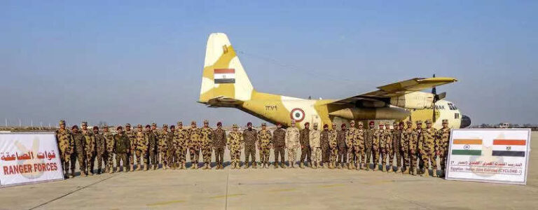 India-Egypt joint exercise ‘Cyclone’ begins in Bikaner