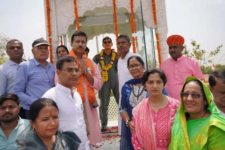 Jhunjhunu school renamed in martyr’s honour; min promises sports stadium