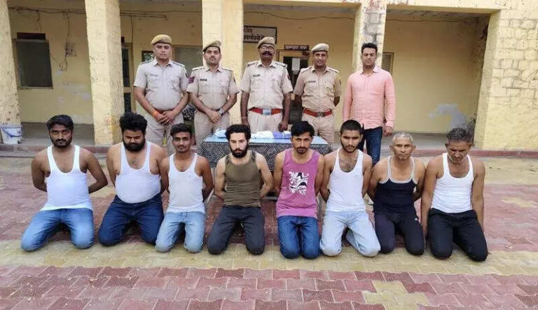 Eight arrested in multi-district burglary crackdown under ‘Operation Khulasa’ in Jaisalmer