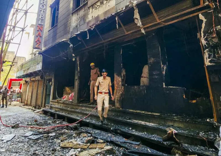 3 of a Guj family among 4killed in fire at Ajmer hotel