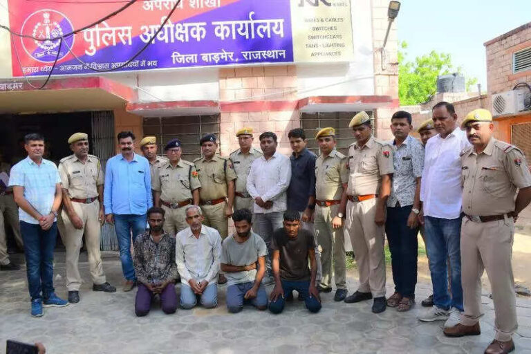 Four held in 17-mth-old Jaisalmer burglary case