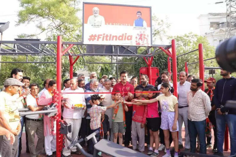 Fitness for all: PM Narendra Modi’s vision of a fitter Rajasthan takes shape, says Col Rajyavardhan Rathore after inaugurating 23 open gymnasiums in Jaipur