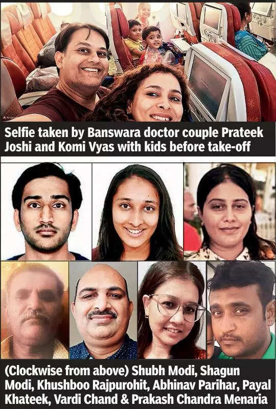 12 from Raj, including 5 of familyfrom Banswara, in ill-fated flight