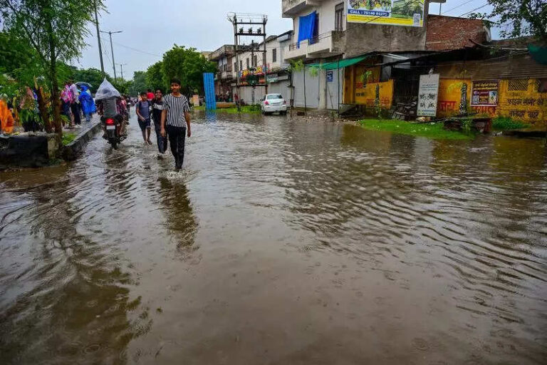 Monsoon misery persists in Sanganer despite CM’s repeated visits