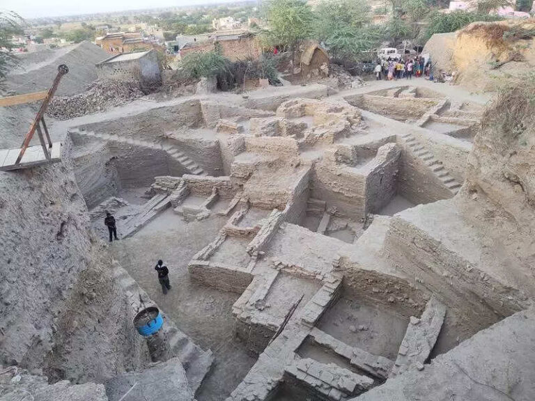 Bureaucratic limbo, monsoons threaten Deeg archaeological site