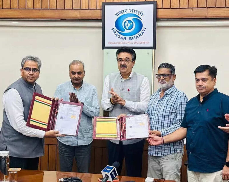 Prasar Bharati signs MoU with Handball Association of India to promote handball nationwide