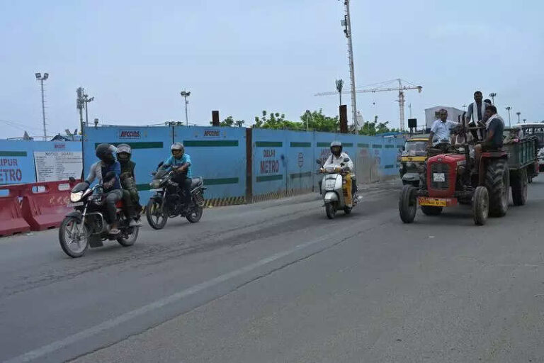 Busy stretch of Delhi Road blocked for 2 yrs for ‘uncertain’ Metro extension