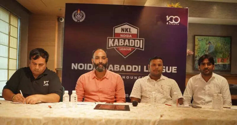 Noida Kabaddi League is set to kick off in November, eight teams to feature in the inaugural edition