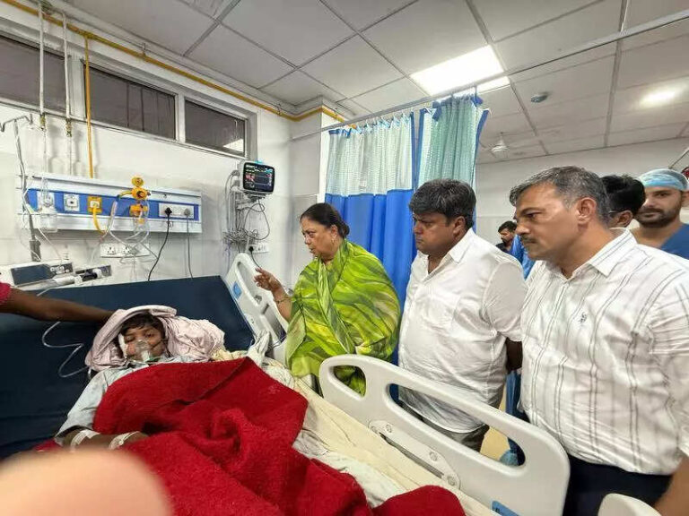 Raje puts blame on edu dept, urges statewide safety audit