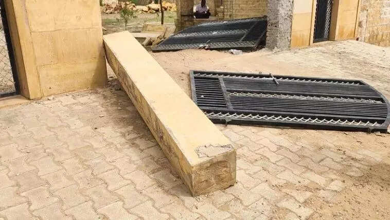 Jaisalmer boy crushed as school gate collapses