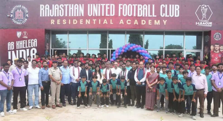 Rajasthan United Football Club launches Residential Football Academy marking a new era for talent development in the desert state